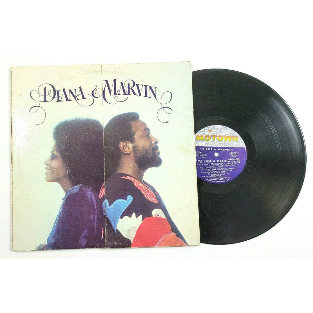 DIANA ROSS & MARVIN GAYE - DIANA & MARVIN - SOUL LP